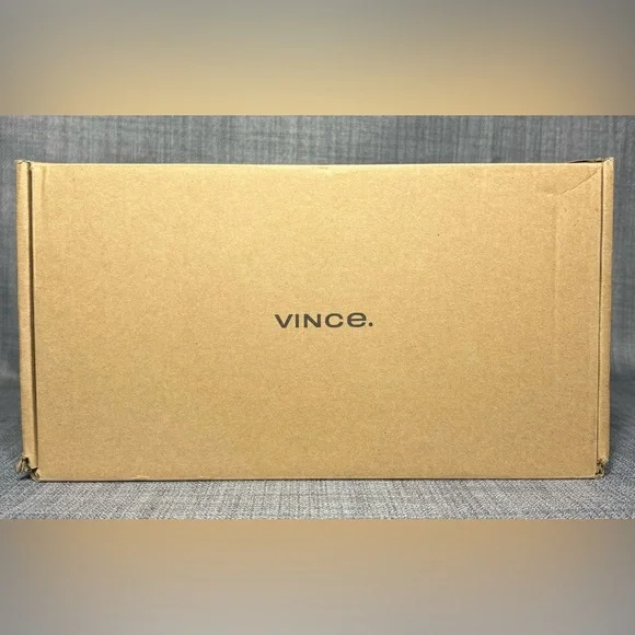 Vince Ceil Mule Sandals Cappuccino Leather Size 10M - Picture 7 of 8